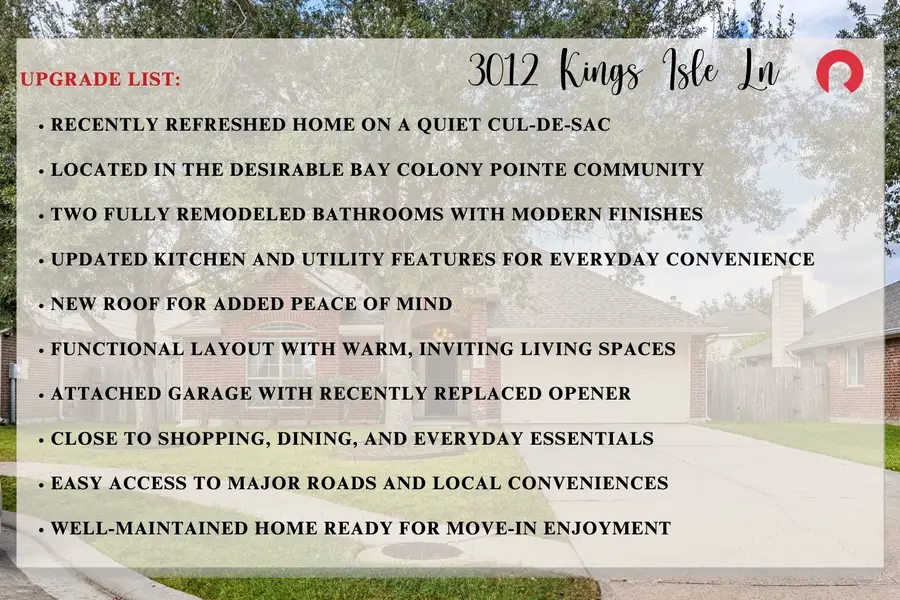 3012 Kings Isle Lane, Dickinson, TX 77539 - #2
