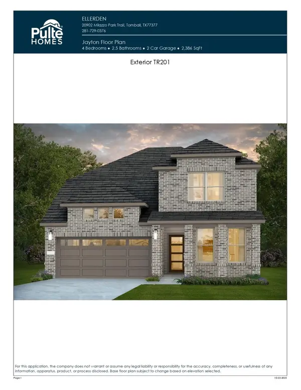 18107 Zemira Lane, Tomball, TX 77377