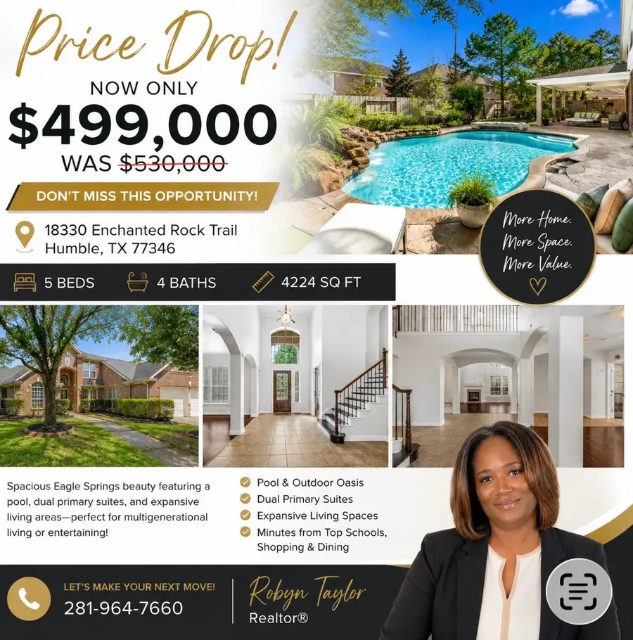 18330 Enchanted Rock Trail, Humble, TX 77346 - #2