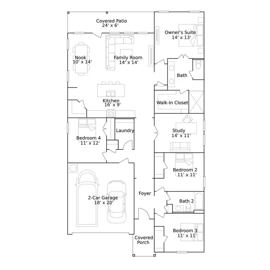 1918 Starlight Street, Angleton, TX 77515 - #2