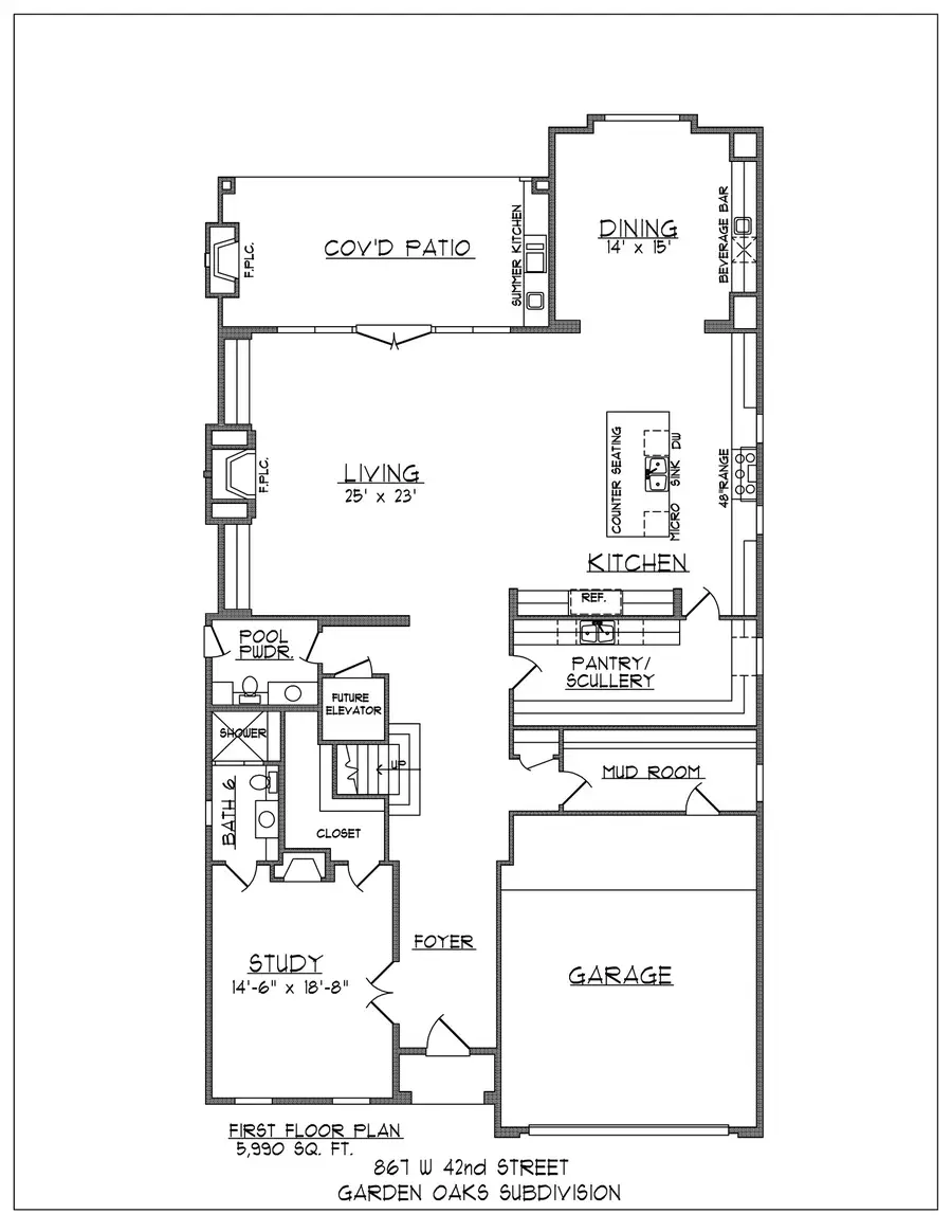 867 W 42nd Street, Houston, TX 77018 - #2
