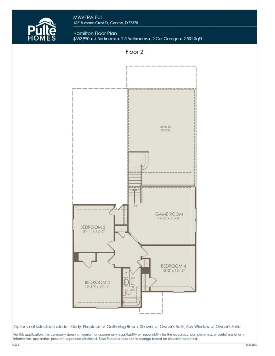 14642 Daffodil Plains Lane, Conroe, TX 77302 - #3