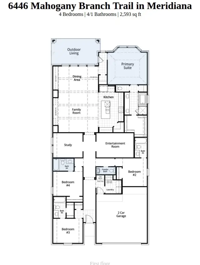 6446 Mahogany Branch Trail, Manvel, TX 77578 - #1