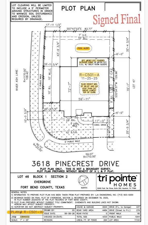3618 Pinecrest Drive, Richmond, TX 77406 - #3