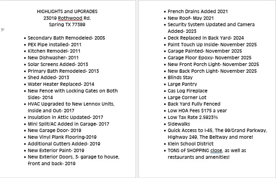 23019 Rothwood Road, Spring, TX 77389 - #2