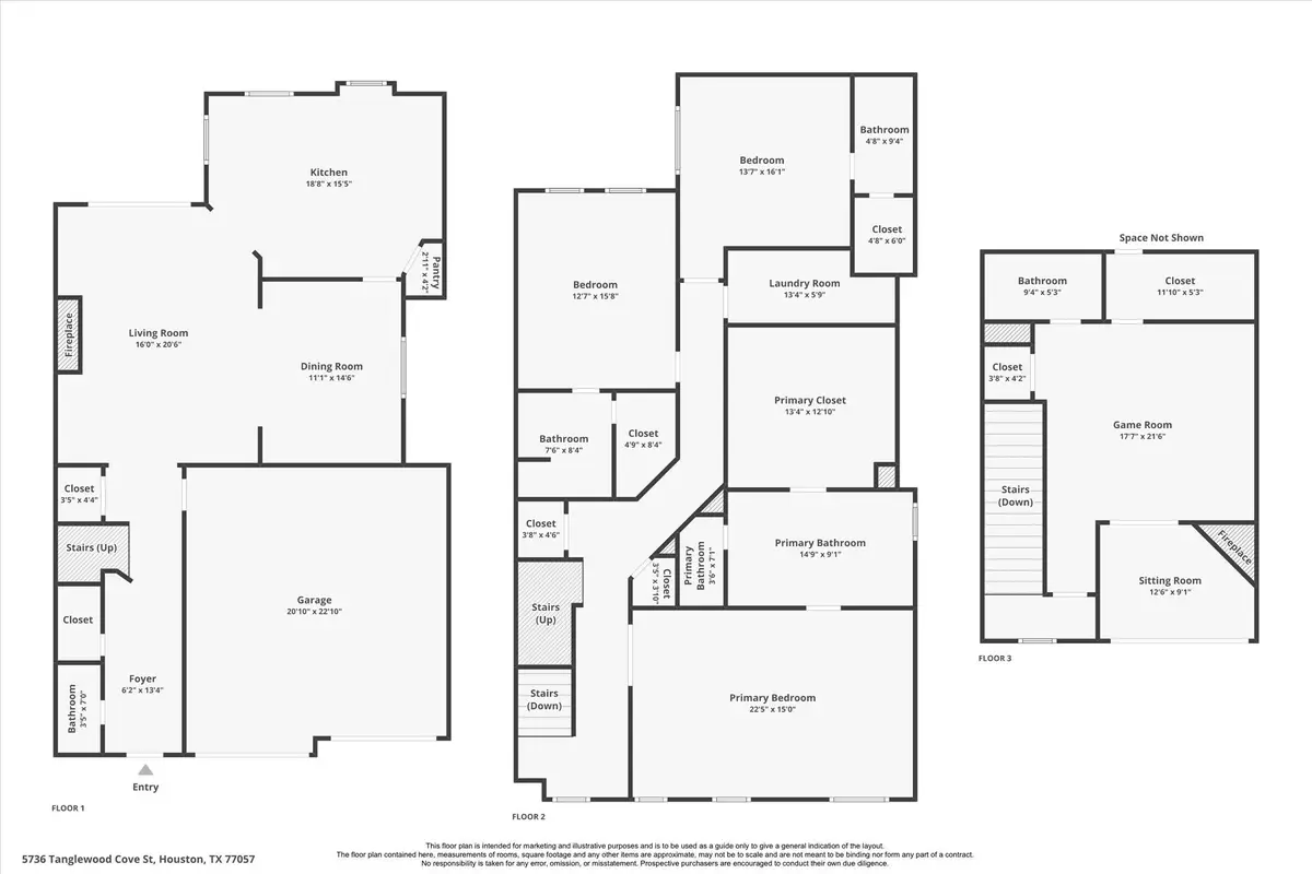 5736 Tanglewood Cove Street, Houston, TX 77057 - #1