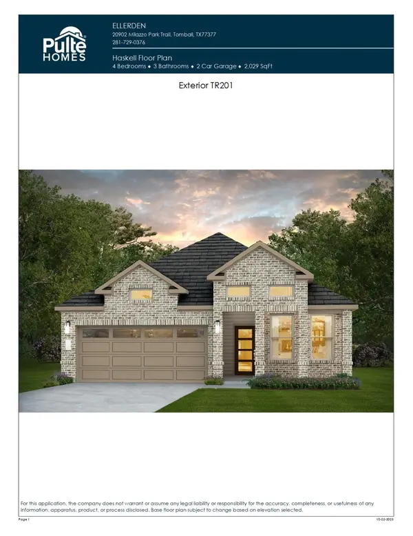 18202 Zemira Lane, Tomball, TX 77377