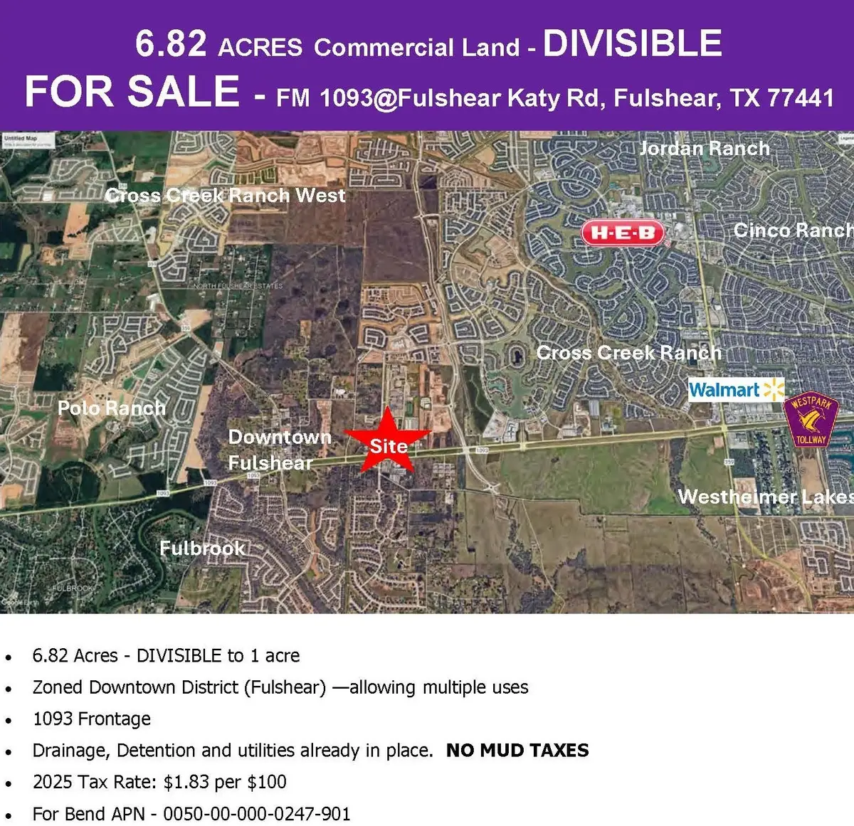 0 Fm-1093 Road, Fulshear, TX 77441 - #1