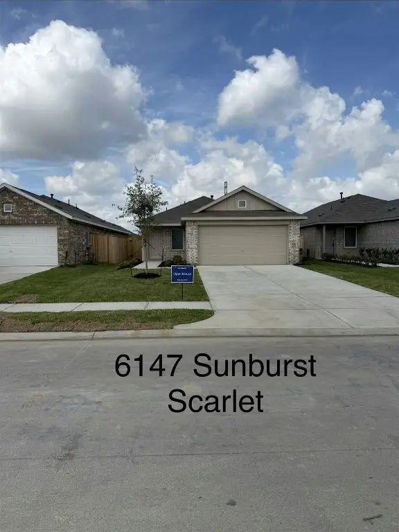 6147 Sunburst Scarlet Street, Katy, TX 77493