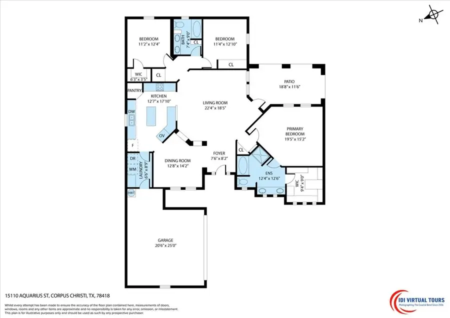 15110 Aquarius Street, Corpus Christi, TX 78418 - #2