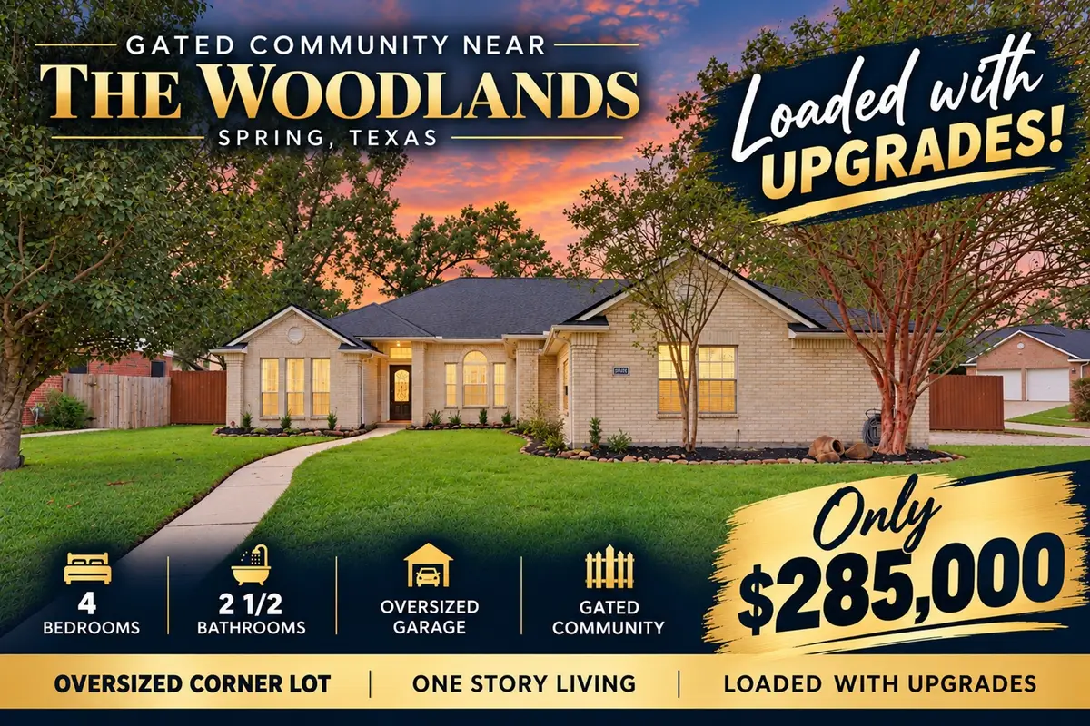 29823 Spring Acres Drive, Spring, TX 77386 - #1