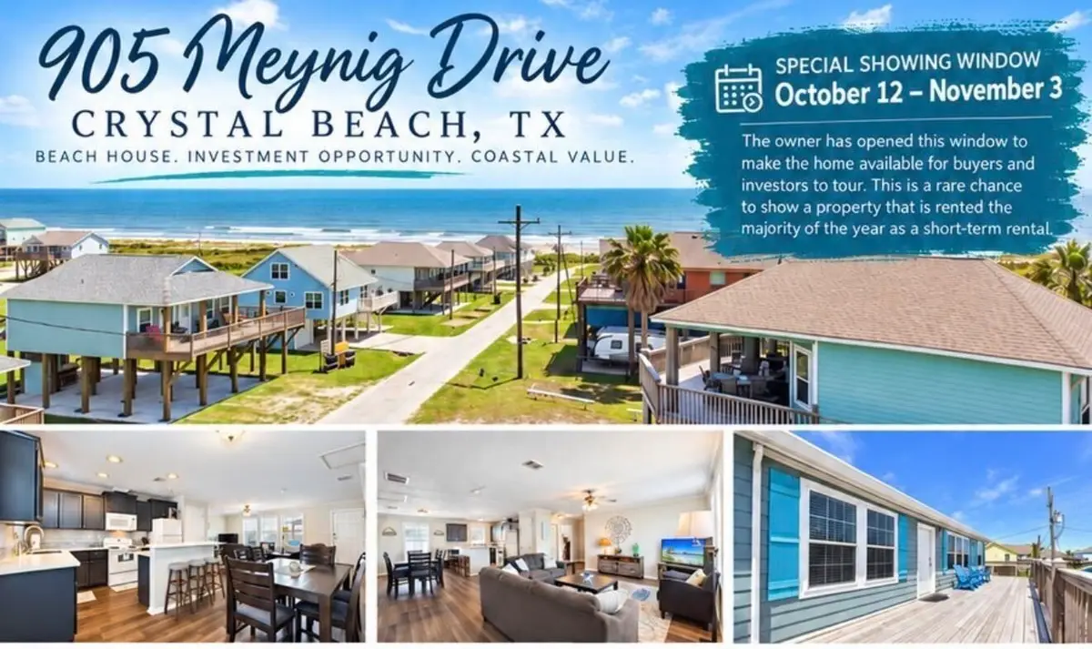 905 Meynig Drive, Crystal Beach, TX 77650 - #1