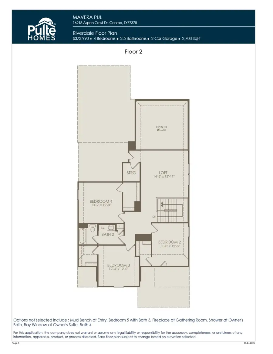 15662 Wandering Maple Way, Conroe, TX 77302 - #3