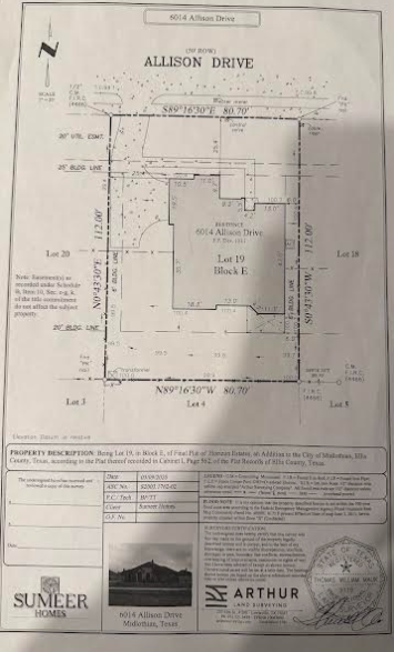 6014 Allison Drive, Midlothian, TX 76065 - #3