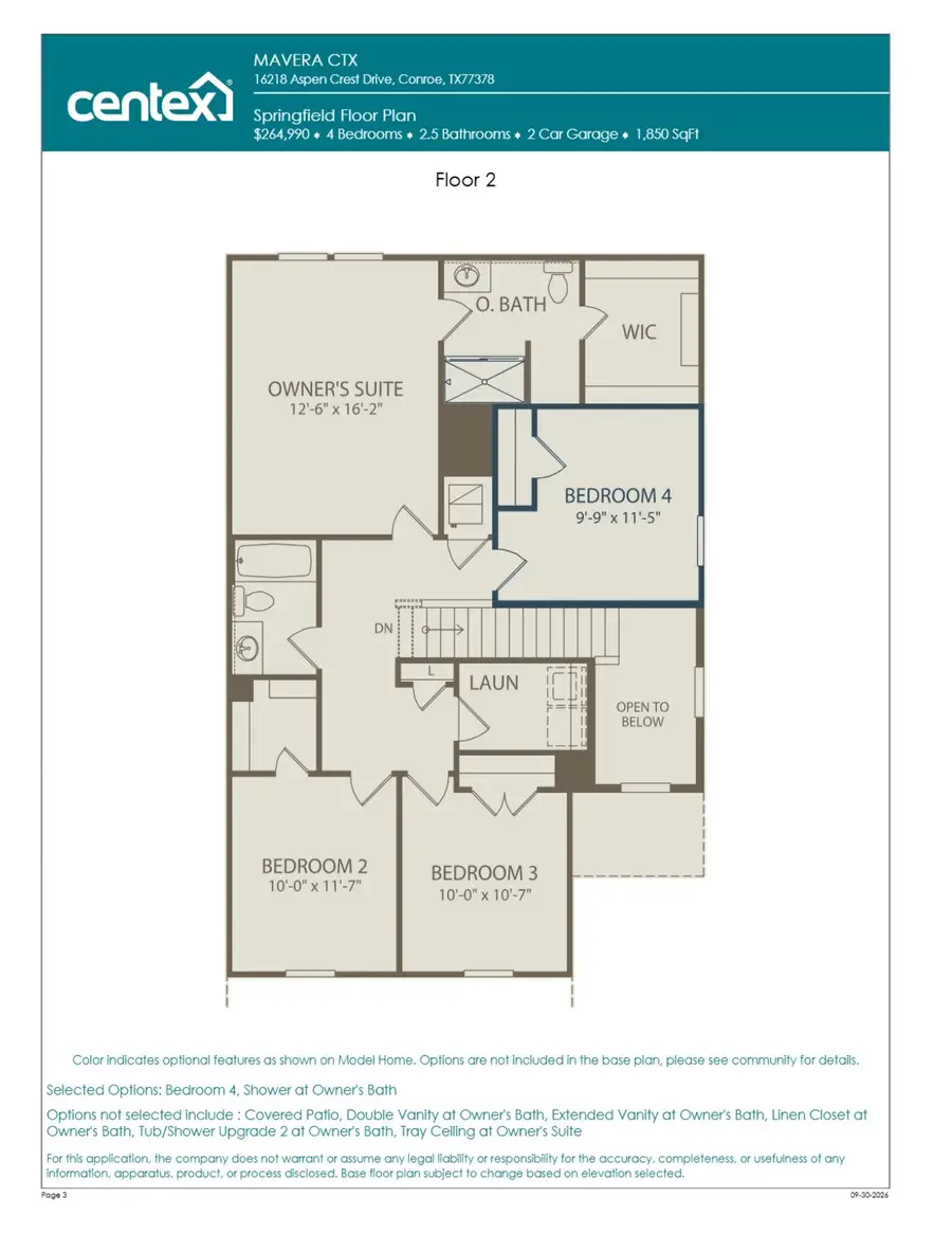 15849 Blass Valley Drive, Conroe, TX 77302 - #3