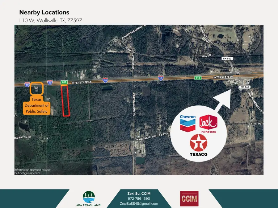 TBD I-10 W, Wallisville, TX 77597 - #2