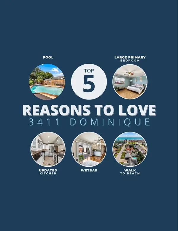 3411 Dominique Drive, Galveston, TX 77551