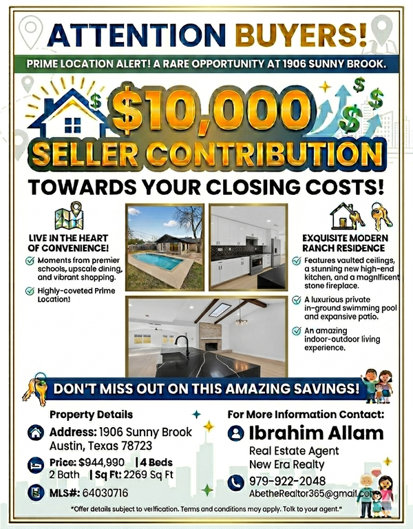 1906 Sunny Brook Drive, Austin, TX 78723