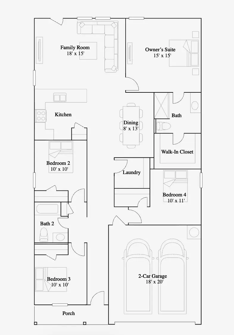 1447 Parks Edge Lane, Angleton, TX 77515 - #2