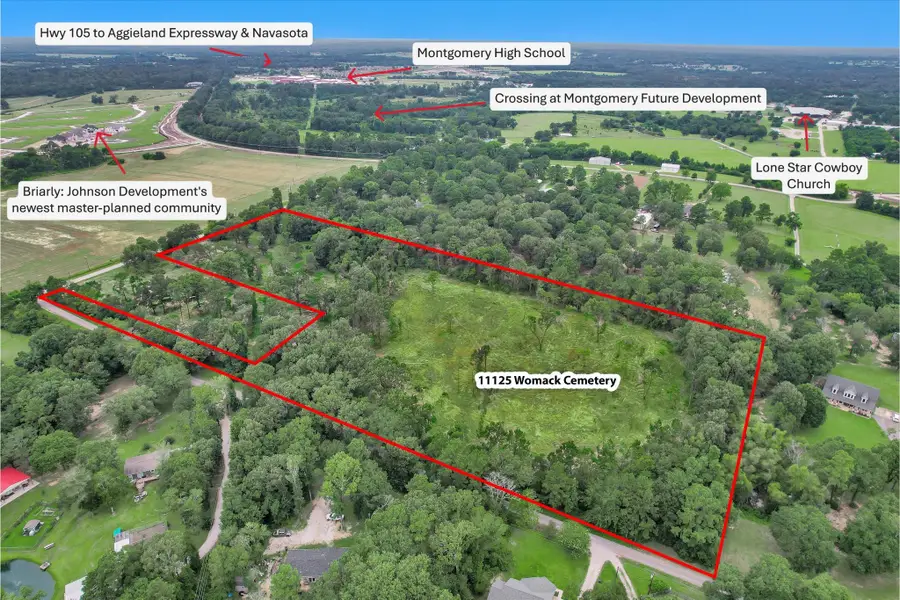 10.548 Acres Womack Cemetery Road, Montgomery, TX 77316 - #2