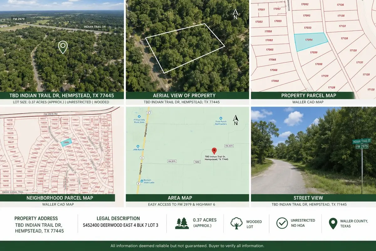 TBD Indian Trail Drive, Hempstead, TX 77445 - #1