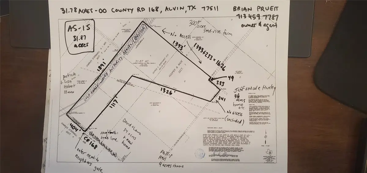 0 County Road 168, Alvin, TX 77511 - #1