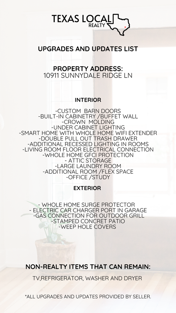 10911 Sunnydale Ridge Lane, Cypress, TX 77433