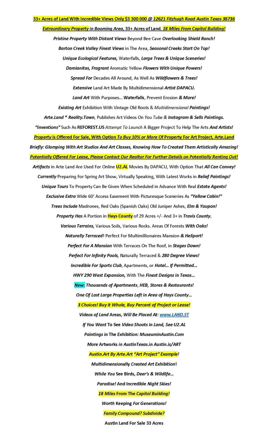 12621 Fitzhugh Road, Austin, TX 78736 - #3