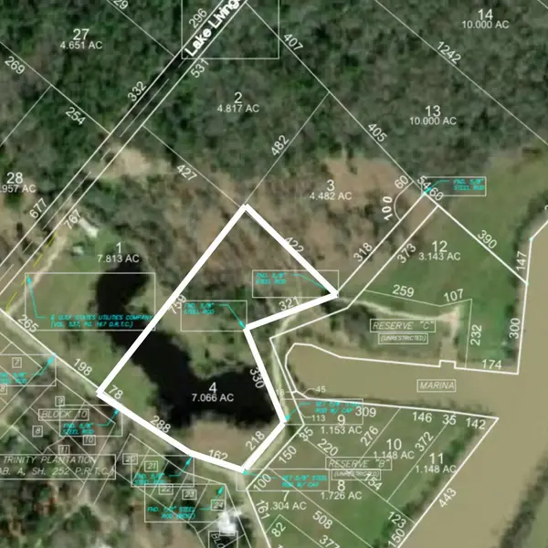 Lot 4 Lake Livingston Lane, Trinity, TX 75862