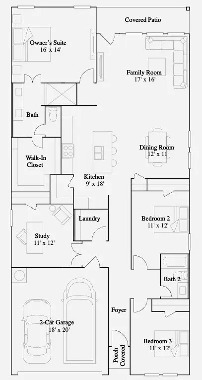 9431 Captain Terrace Drive, Baytown, TX 77521 - #2