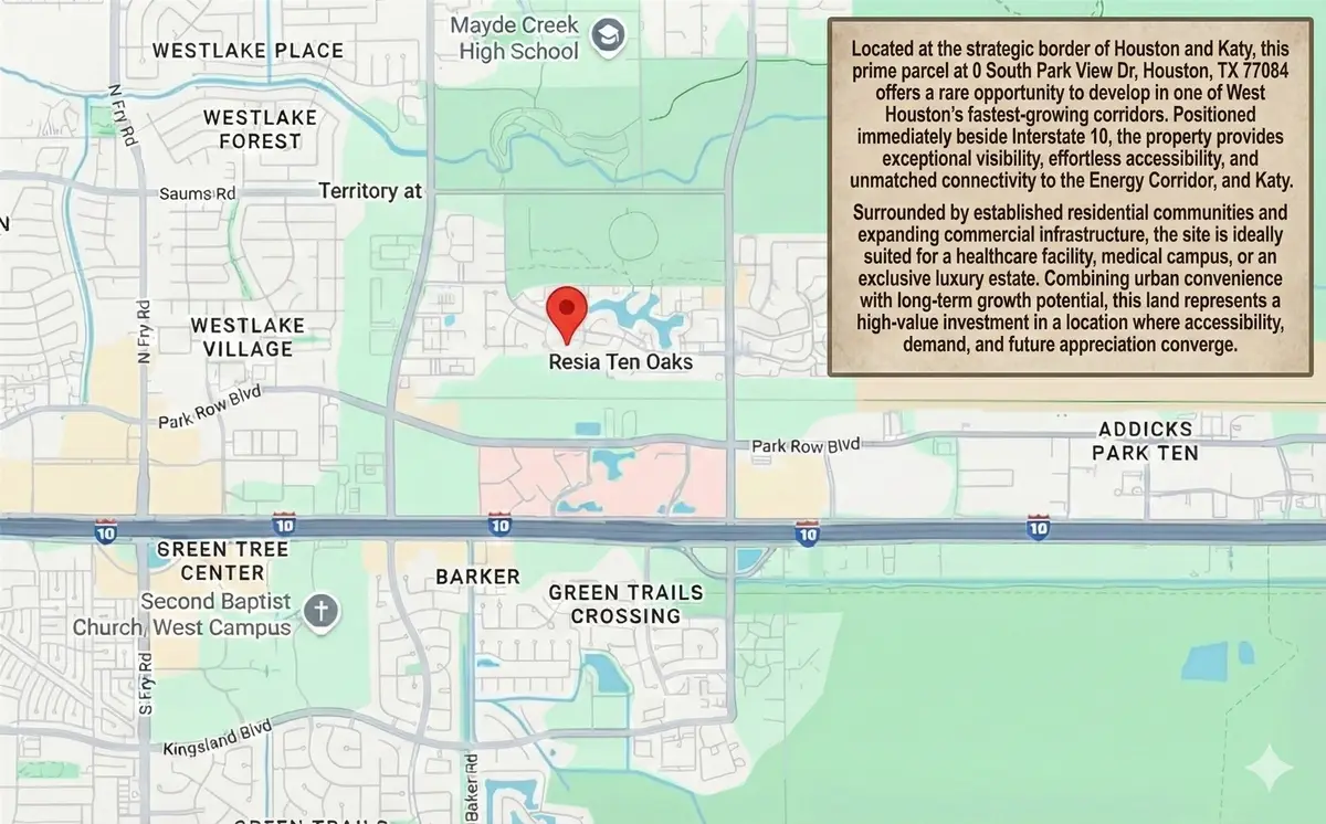 0 S Park View Dr Drive, Houston, TX 77084 - #1