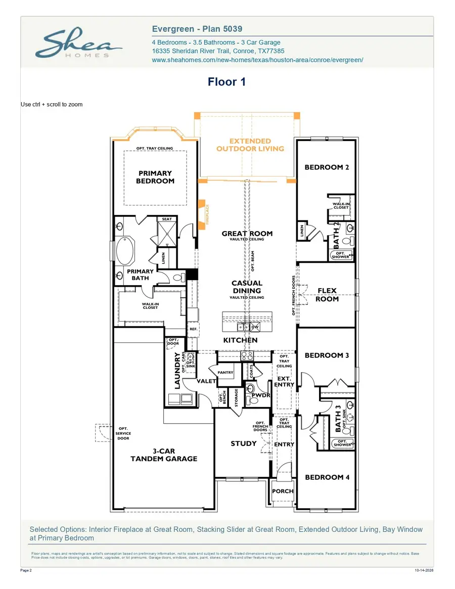 16016 Mahogany Mist Drive, Conroe, TX 77302 - #3