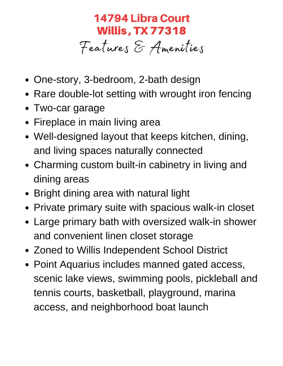 14794 Libra Court, Willis, TX 77318 - #3