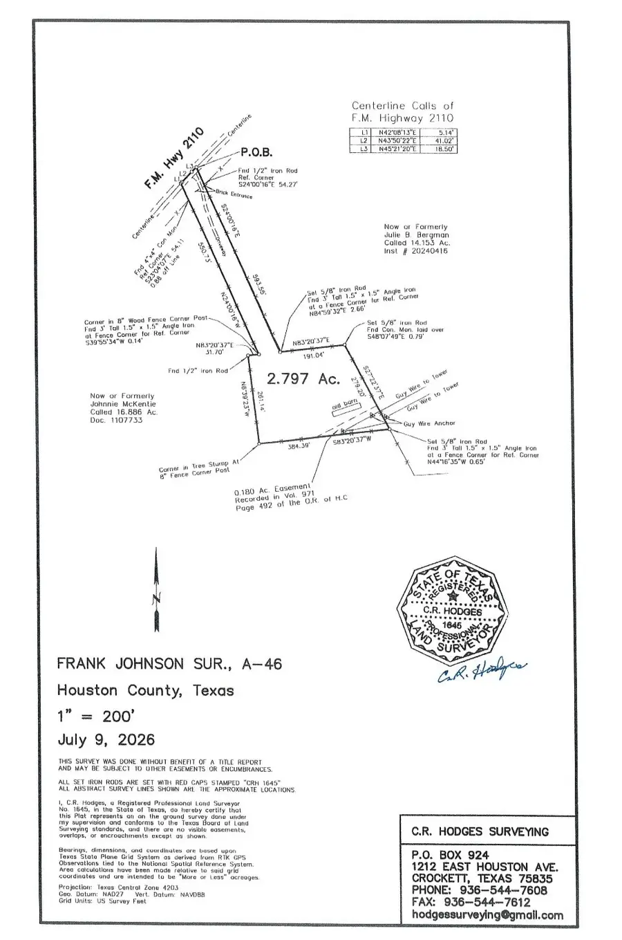 TBD Farm To Market Road 2110, Crockett, TX 75835 - #2