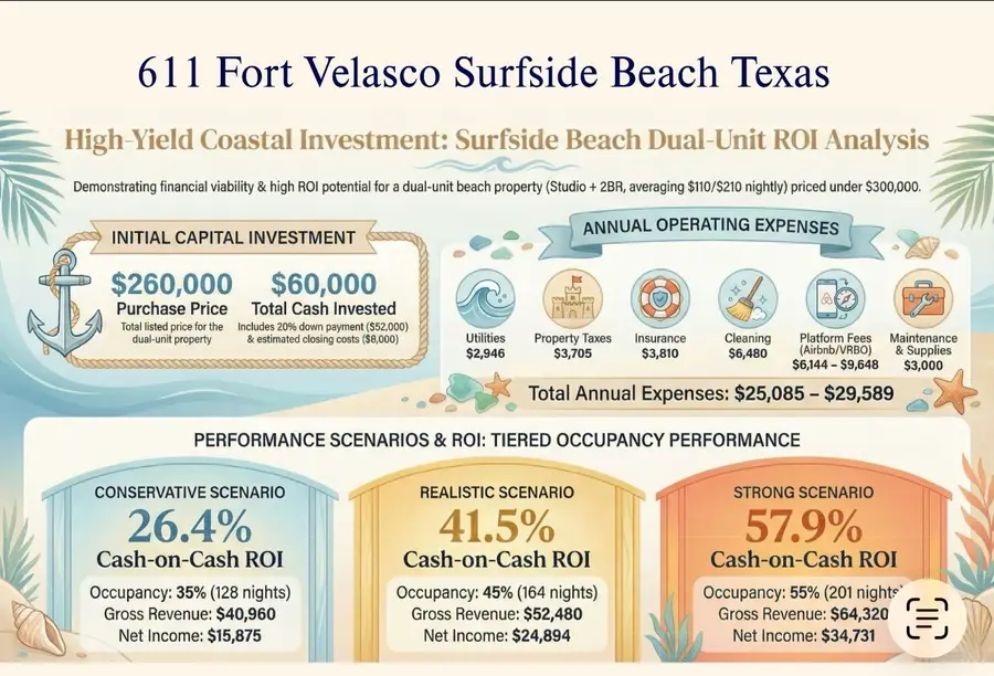 611 Fort Velasco Drive, Surfside Beach, TX 77541 - #2