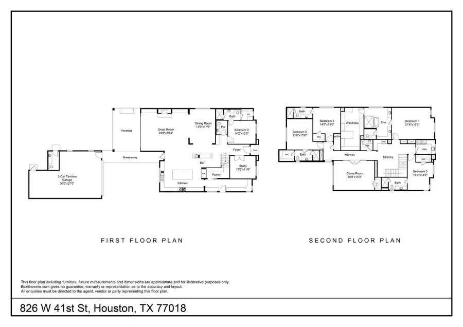 826 W 41st Street, Houston, TX 77018 - #2