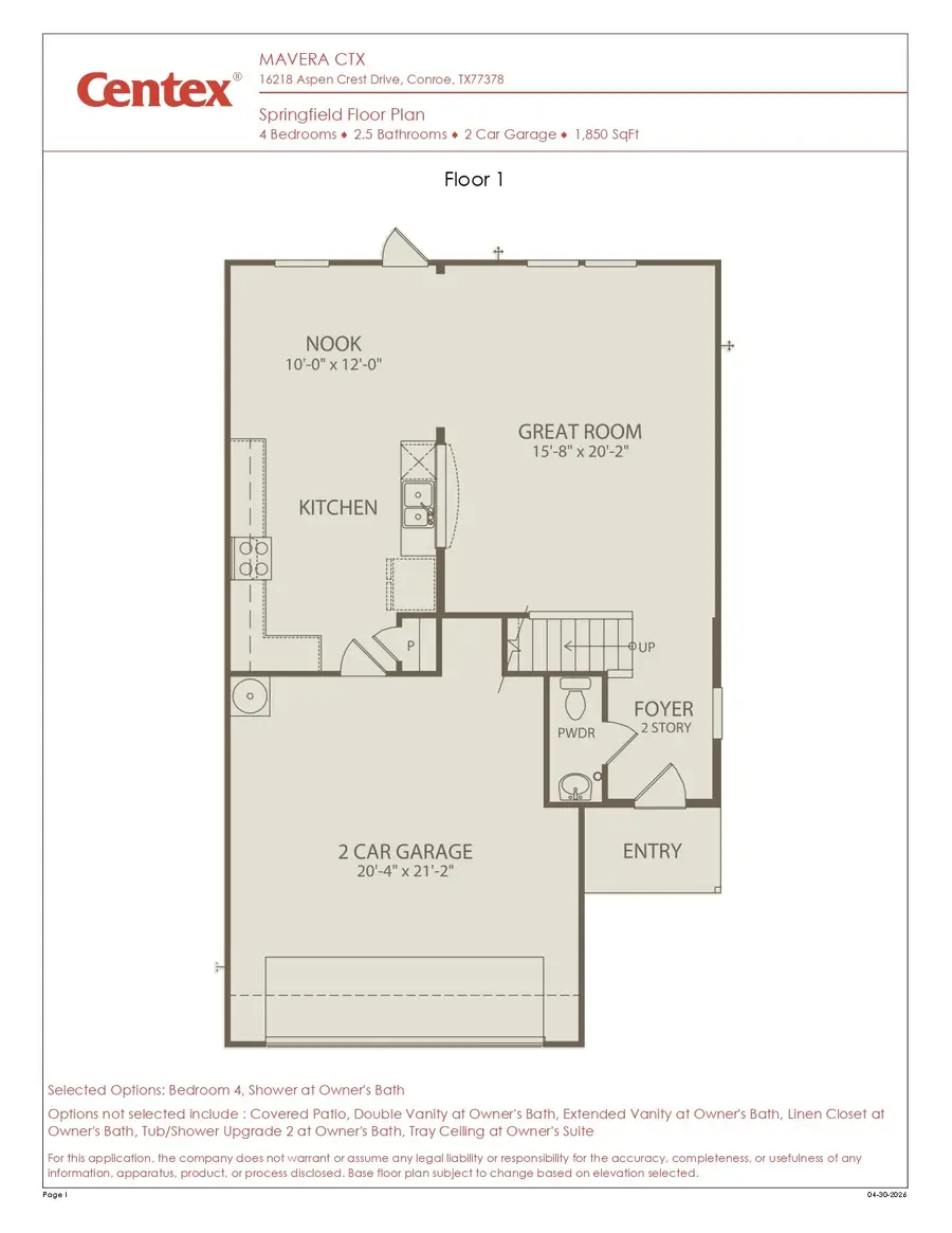 15956 Blass Valley Drive, Conroe, TX 77302 - #2