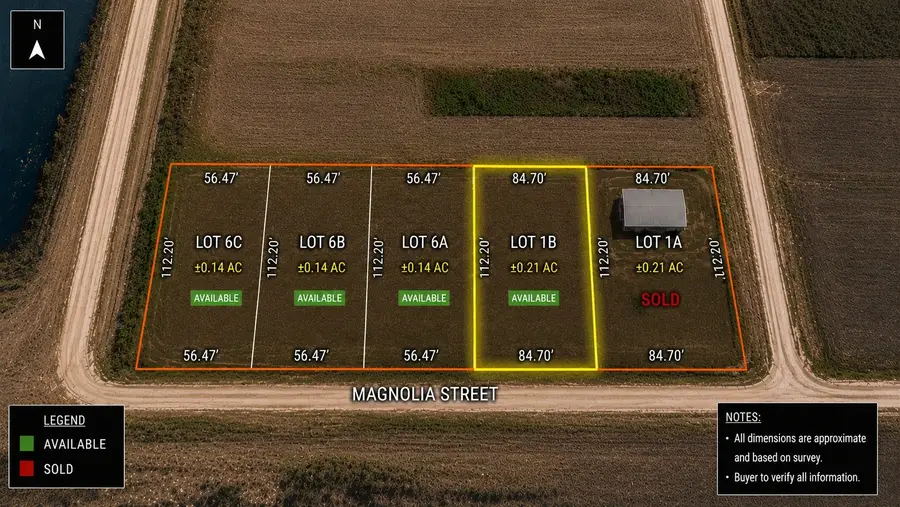 TBD1B Magnolia Street, Matagorda, TX 77457 - #2