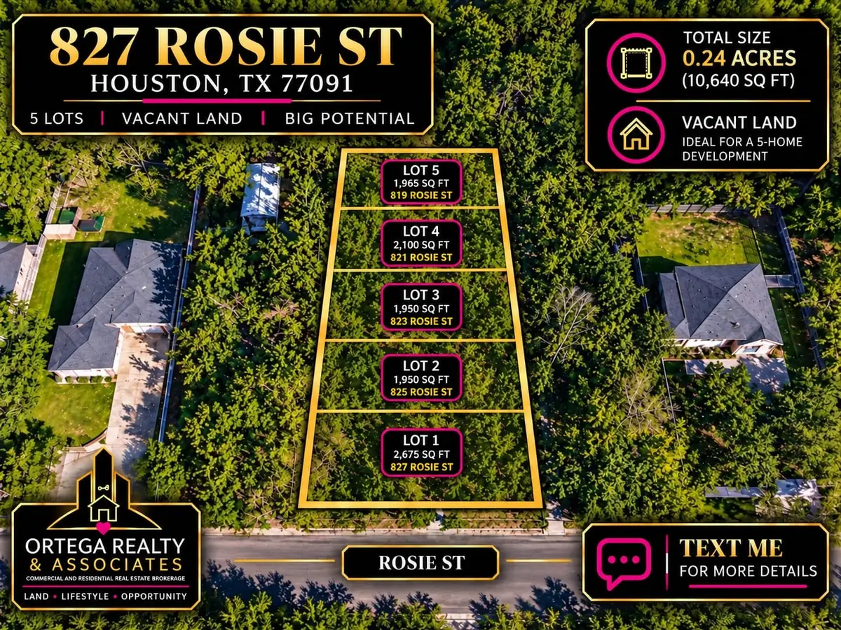 821 Rosie Street, Houston, TX 77091 - #1