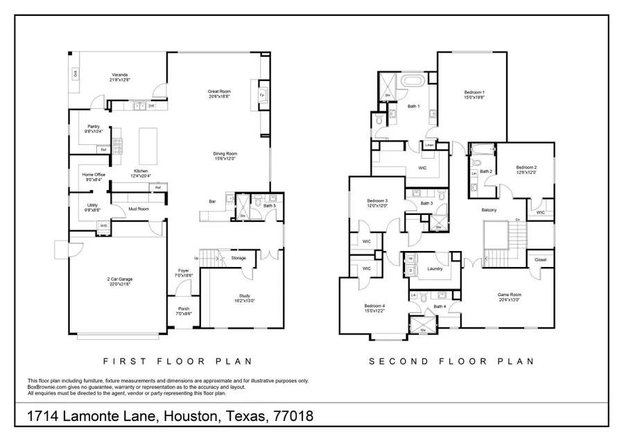 1714 Lamonte Lane, Houston, TX 77018 - #2