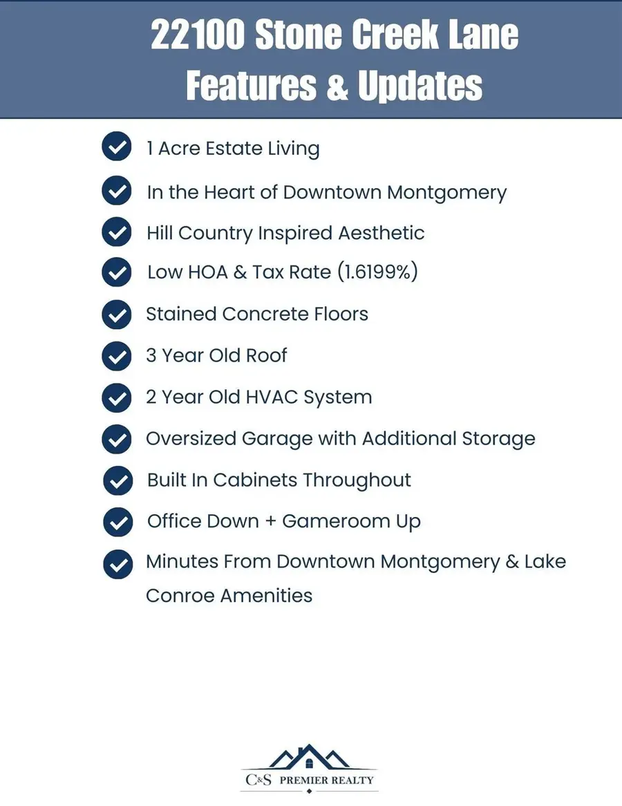 22100 Stone Creek Lane, Montgomery, TX 77316 - Image #2