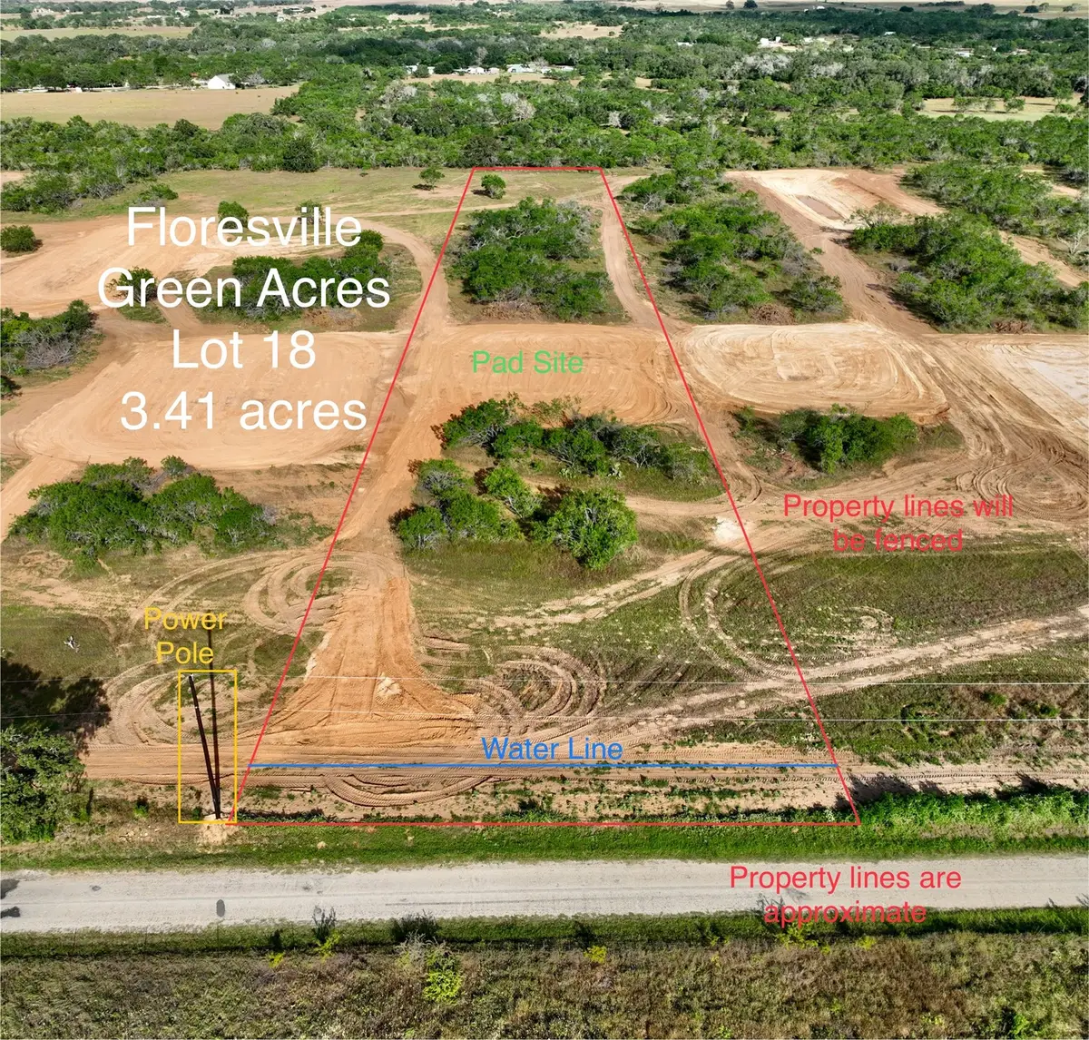 Lot 18 County Road 124 Road, Floresville, TX 78114 - #1