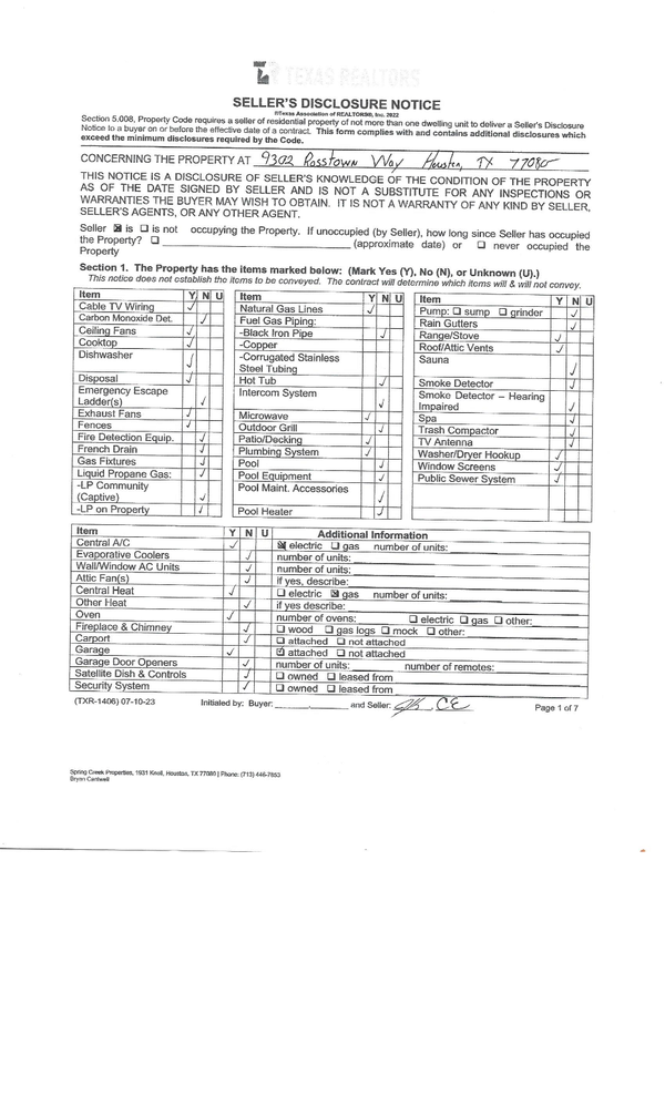 9302 Rosstown Way, Houston, TX 77080