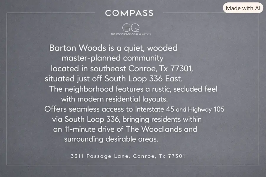 3311 Passage Lane, Conroe, TX 77301 - #2