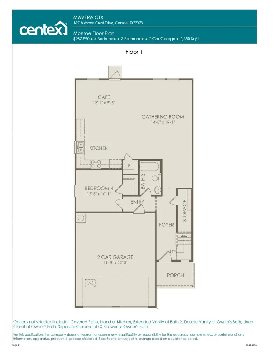 14977 Peach Blossom Drive, Conroe, TX 77302 - #2