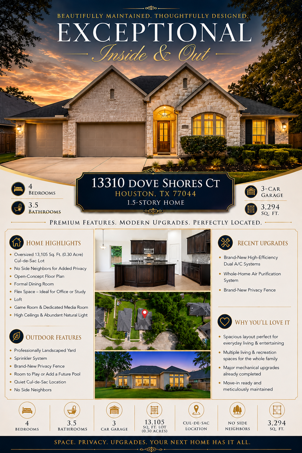 13310 Dove Shores Court, Houston, TX 77044 - #1