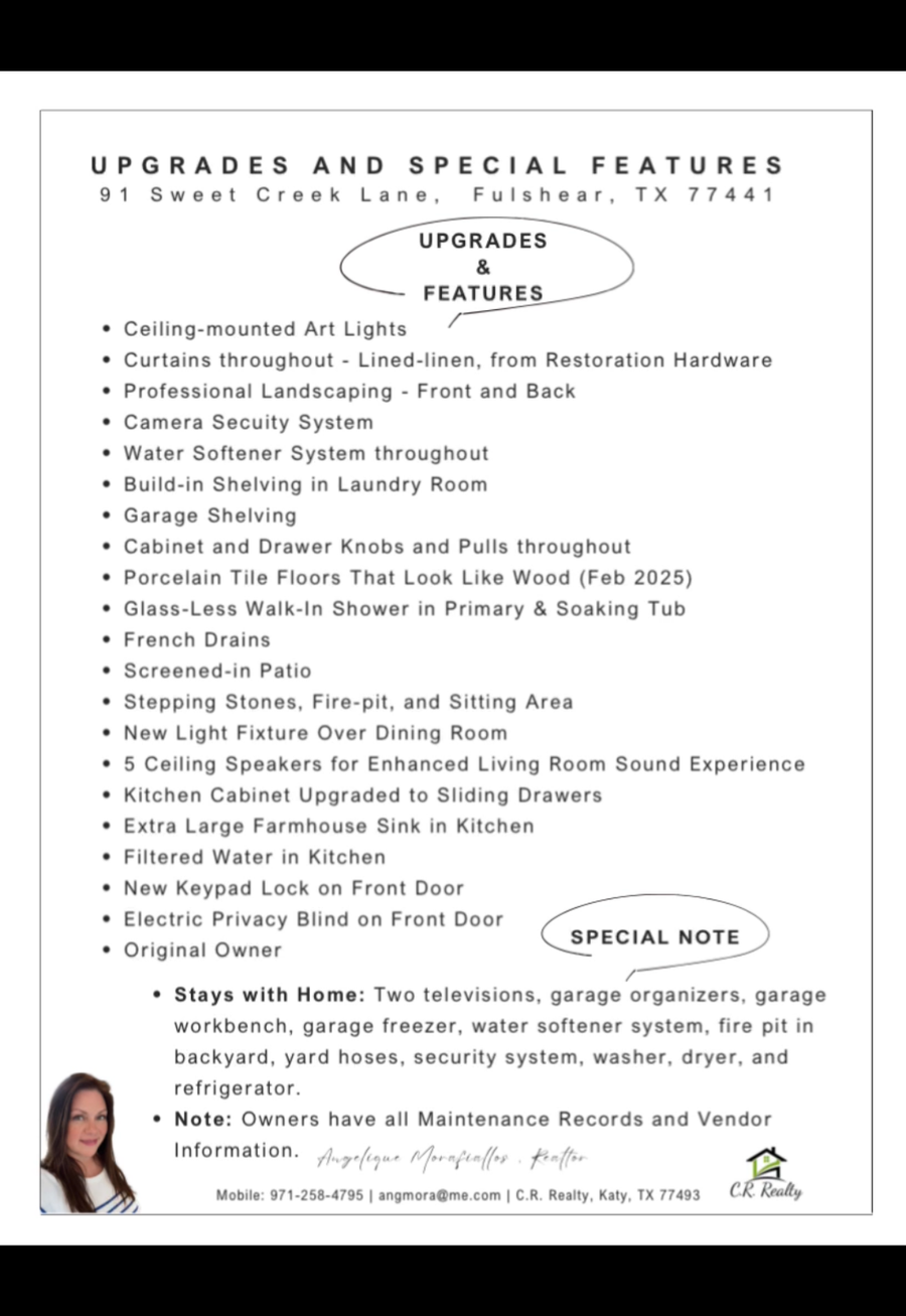 91 Sweet Creek Lane, Fulshear, TX 77441 - Image #2