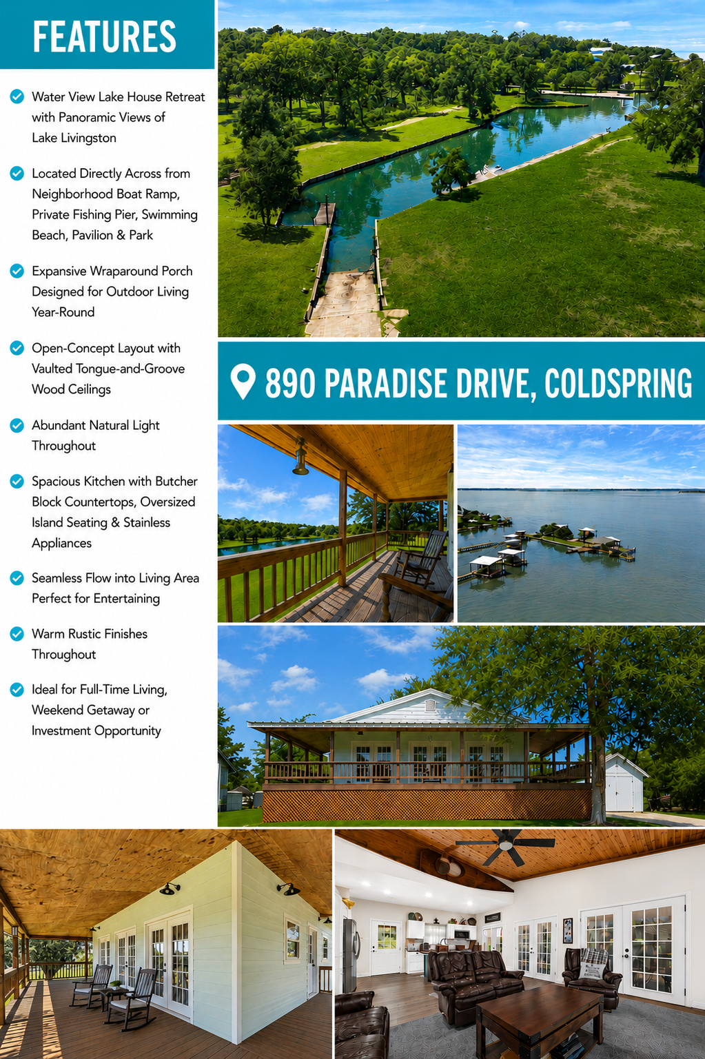 890 Paradise Drive, Coldspring, TX 77331 - #1