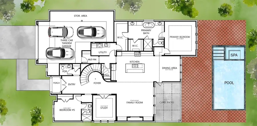 1909 Restridge Drive, Houston, TX 77055 - #3