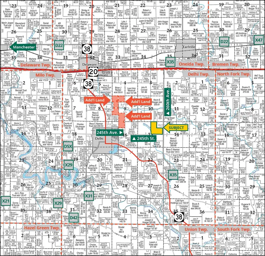 2583 245th St, Delhi, IA 52223 - #2